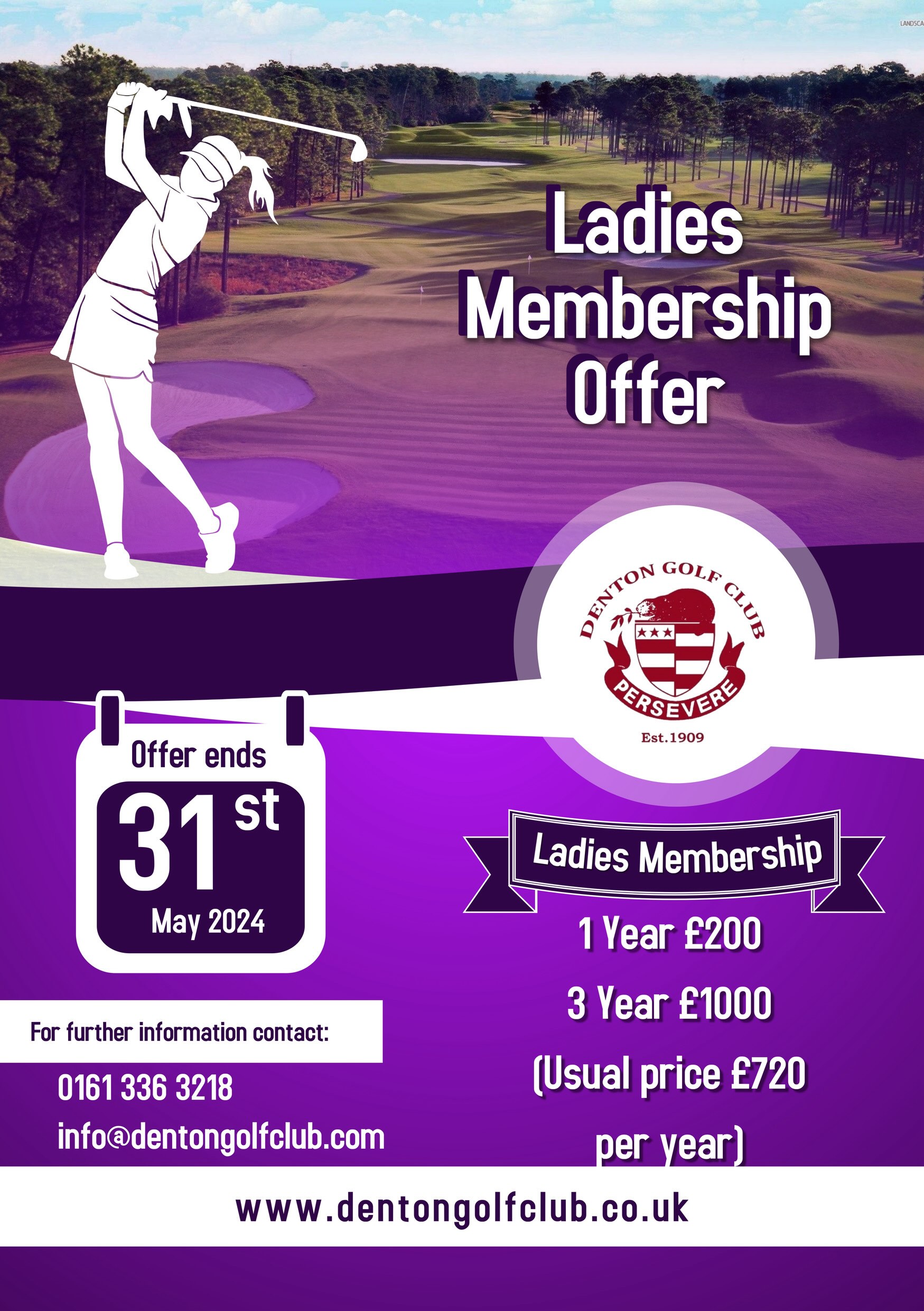 Ladies Membership Offer