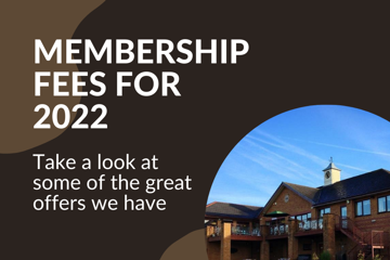 Membership Fees For 2022